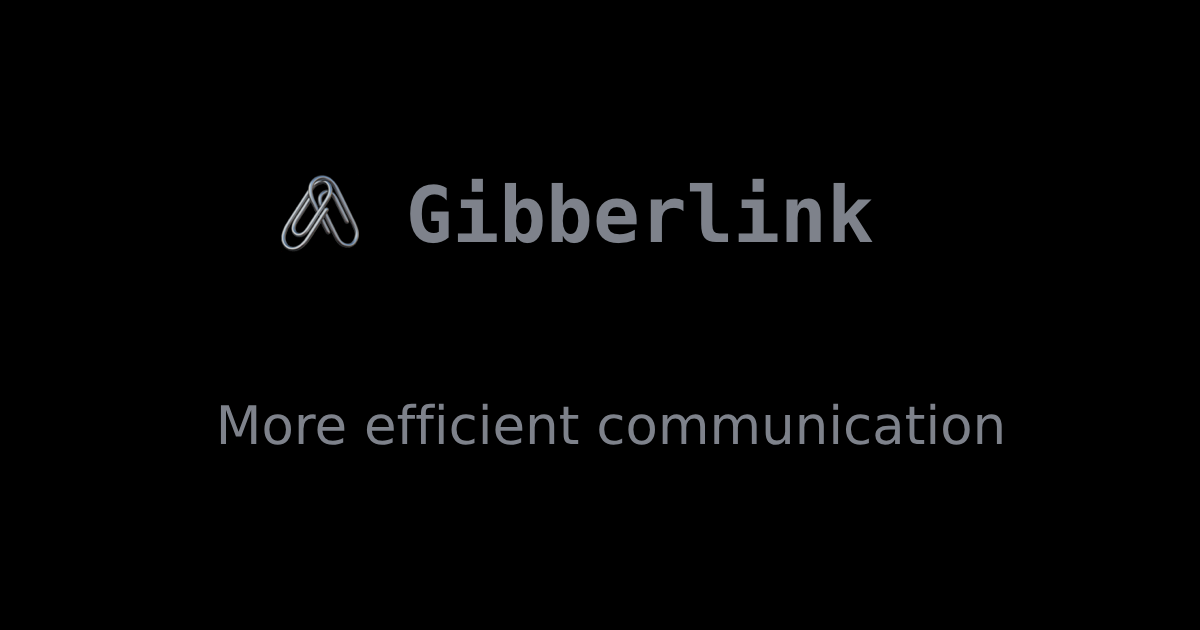 GibberLink - More Efficient Communication